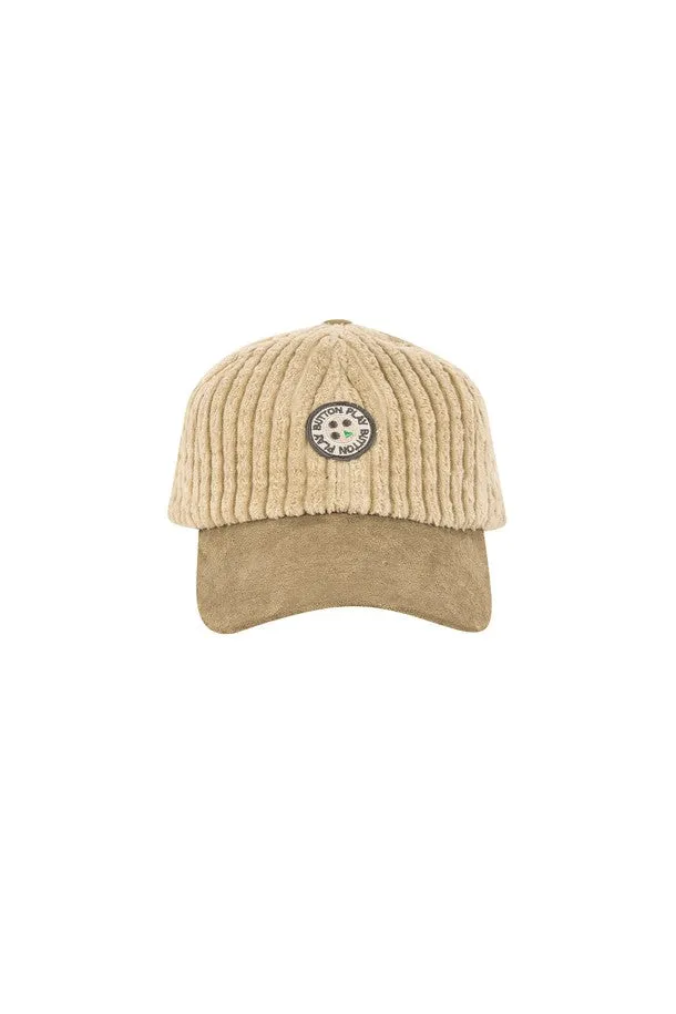 Logo Corduroy Ball Cap