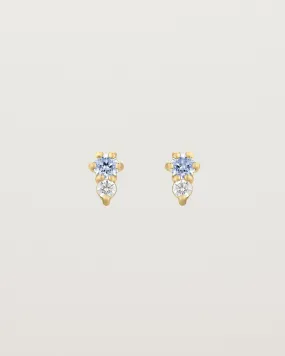 Lottie Studs | Ceylon Sapphires & Diamonds
