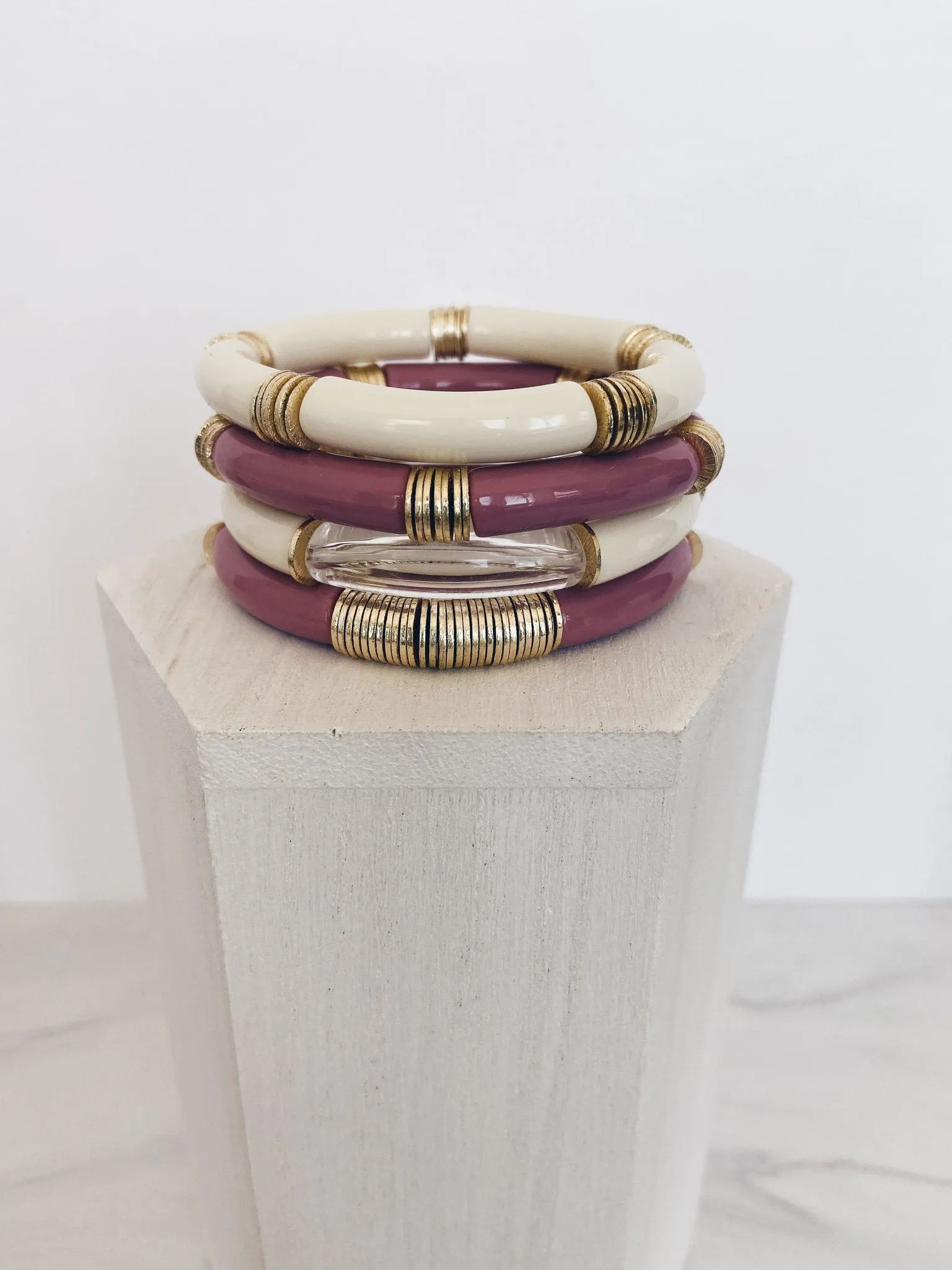 Mac and Ry - Laguna Beach Bracelet in Marshmallow