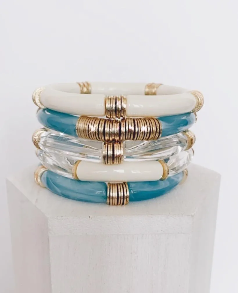 Mac and Ry - Laguna Beach Bracelet in Marshmallow