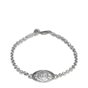 Men's Sterling Silver Anchor Bracelet