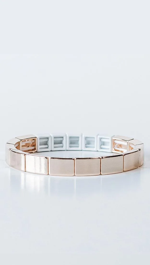 MOM Block Letter Bracelet | Ryan Porter