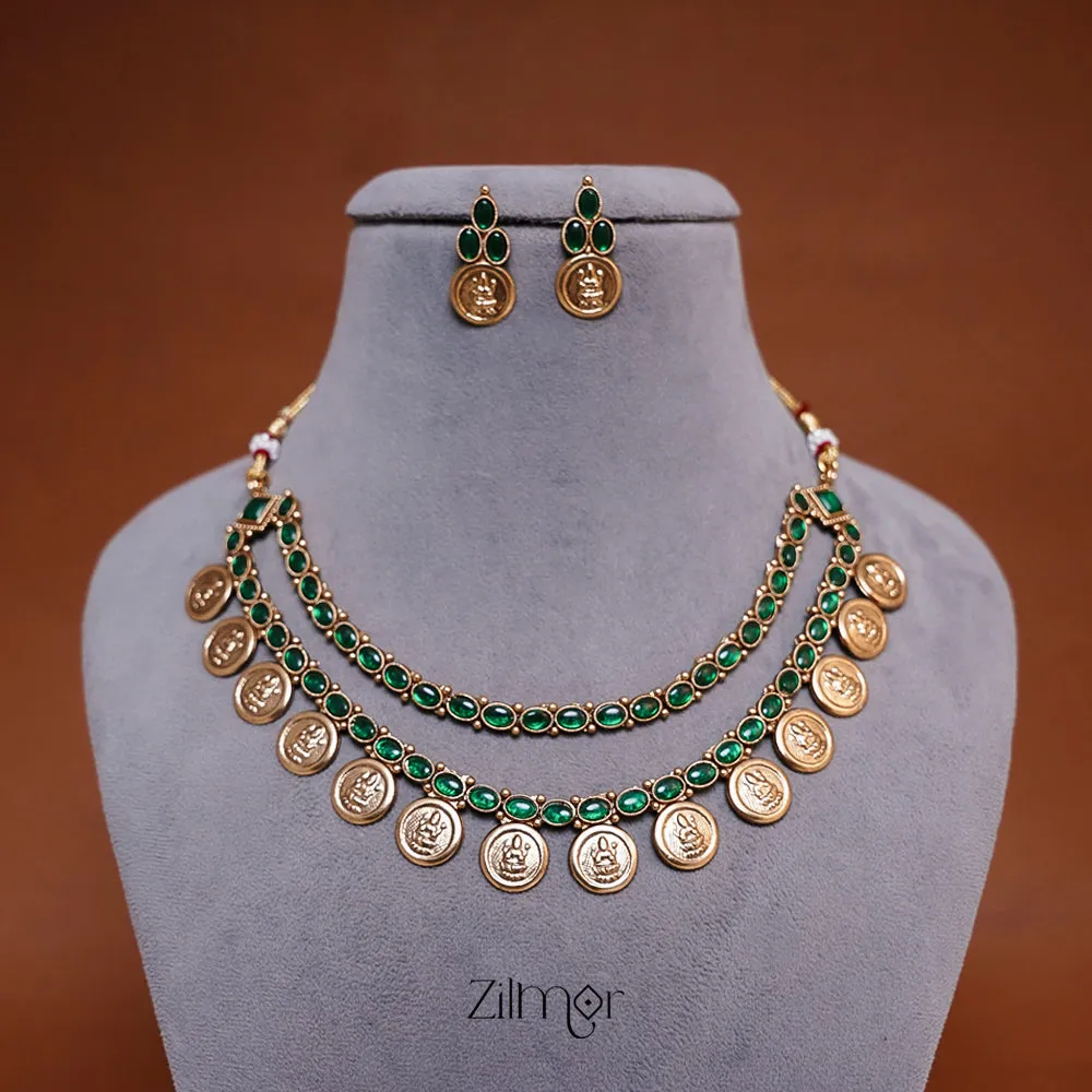 NV1011120 - Traditional Kemp Necklace Earring Set