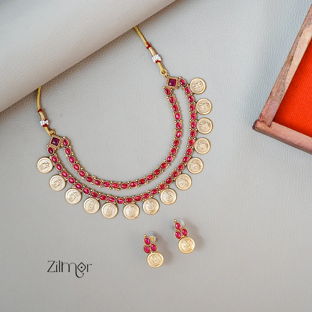 NV1011120 - Traditional Kemp Necklace Earring Set