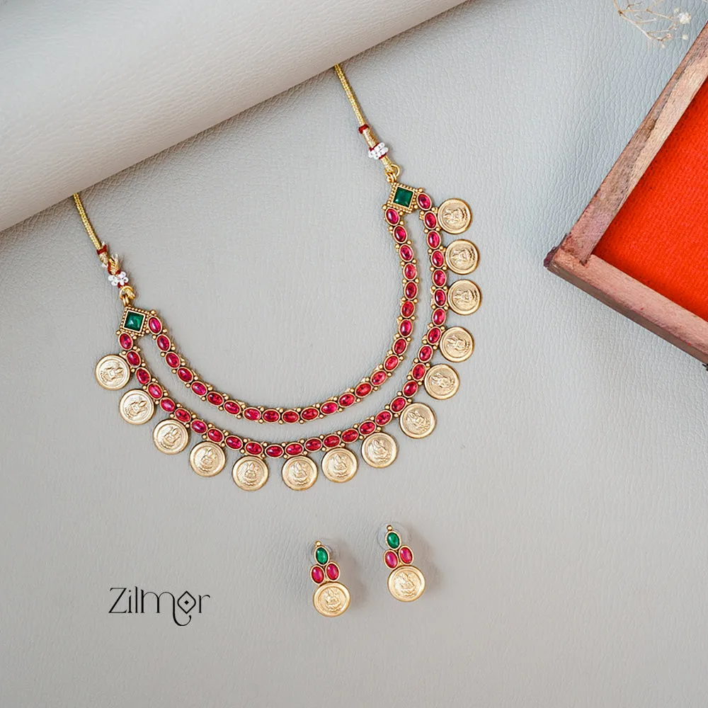 NV1011120 - Traditional Kemp Necklace Earring Set