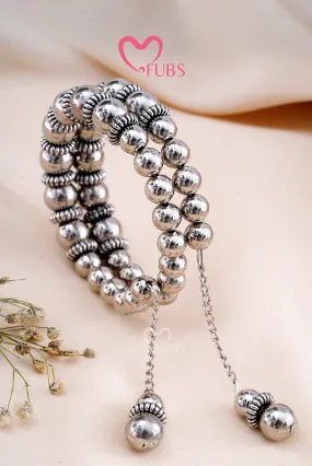 Openable Oxidized Bracelet