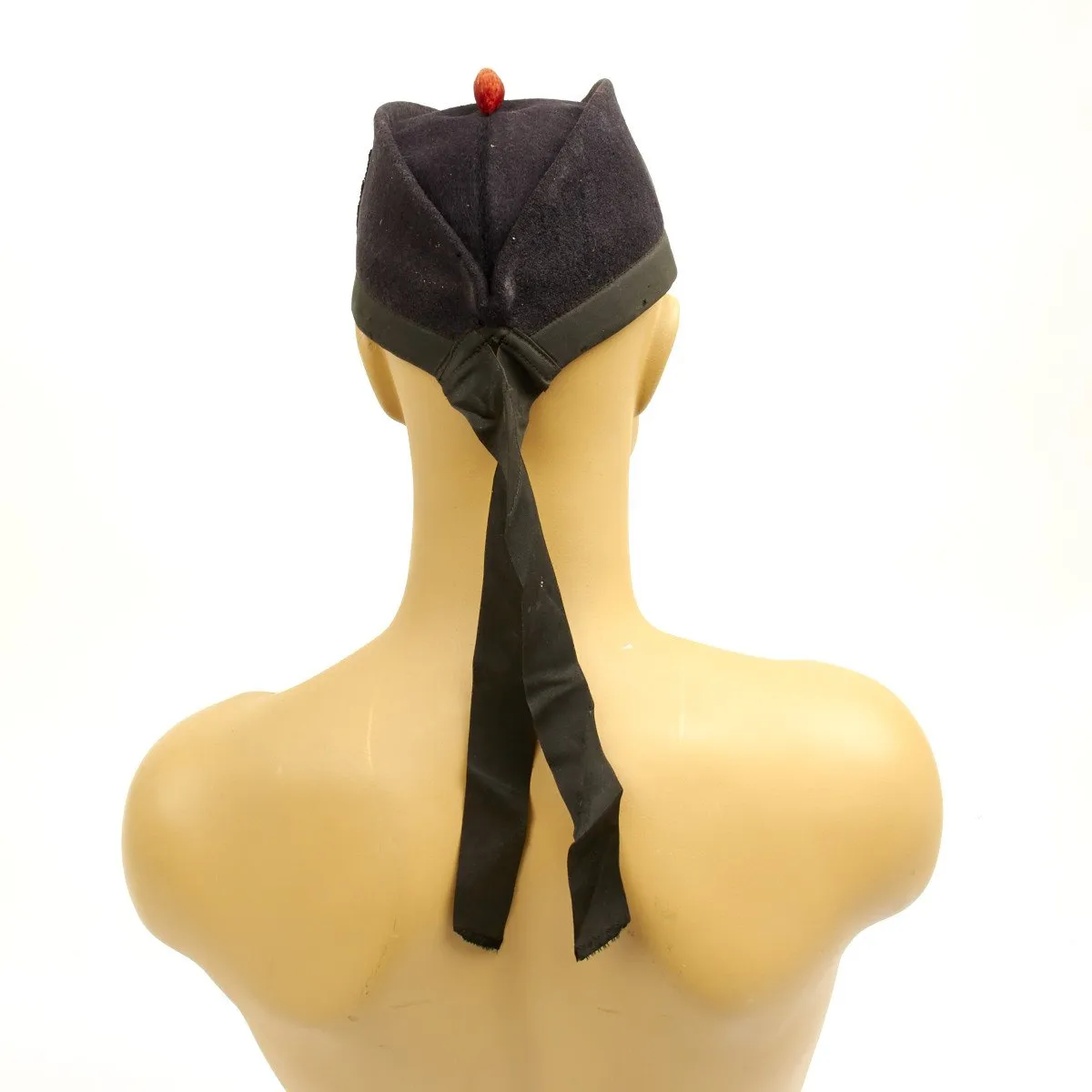 Original Pre-1881 British 24th of Foot Regimental Glengarry Cap with Badge