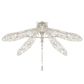 Pave Dragonfly Brooch/Pendant