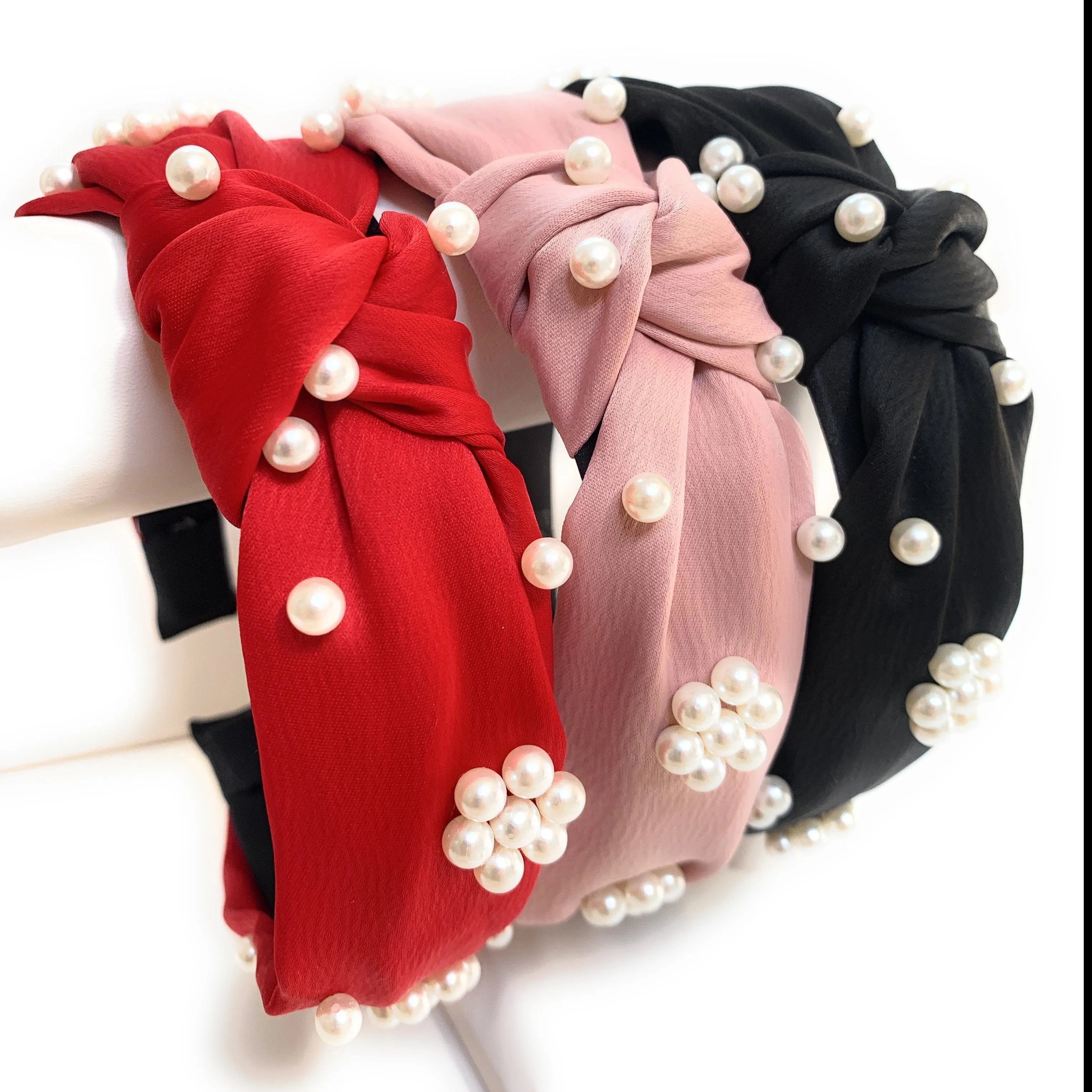 Pearl Knotted Headband (More Colors)