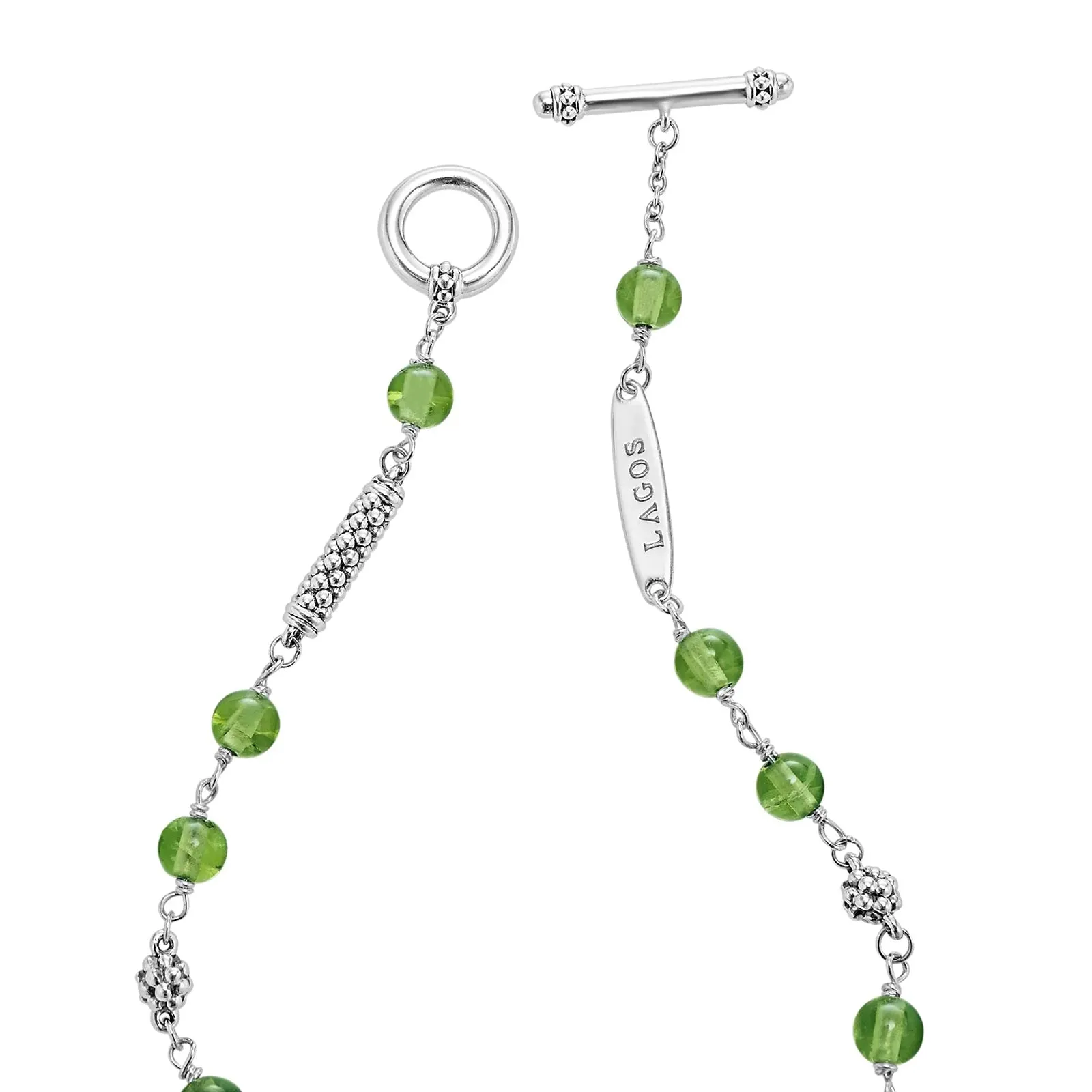 Peridot Beaded Bracelet