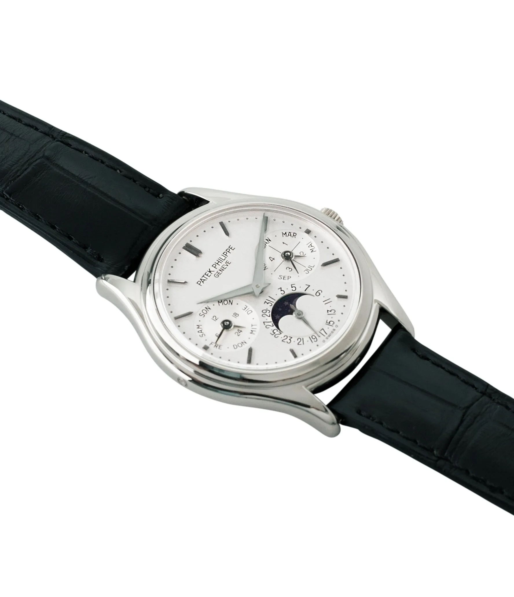 Perpetual Calendar 3940G | German Dial | Grey Gold
