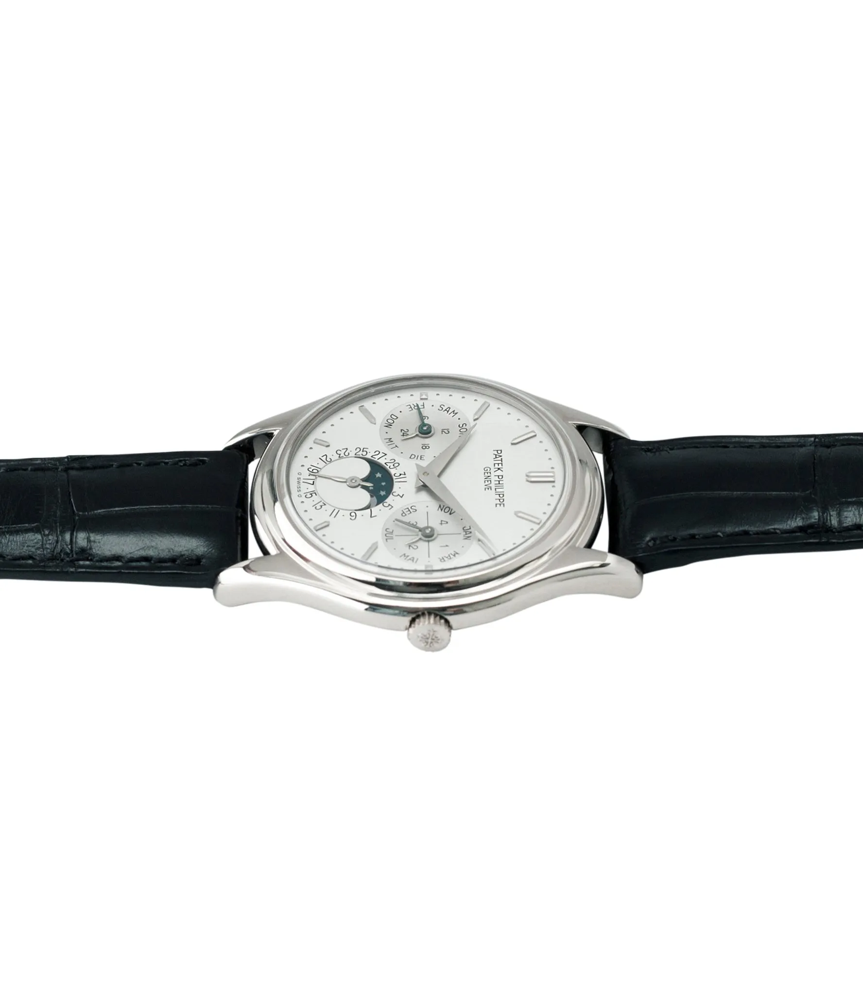 Perpetual Calendar 3940G | German Dial | Grey Gold