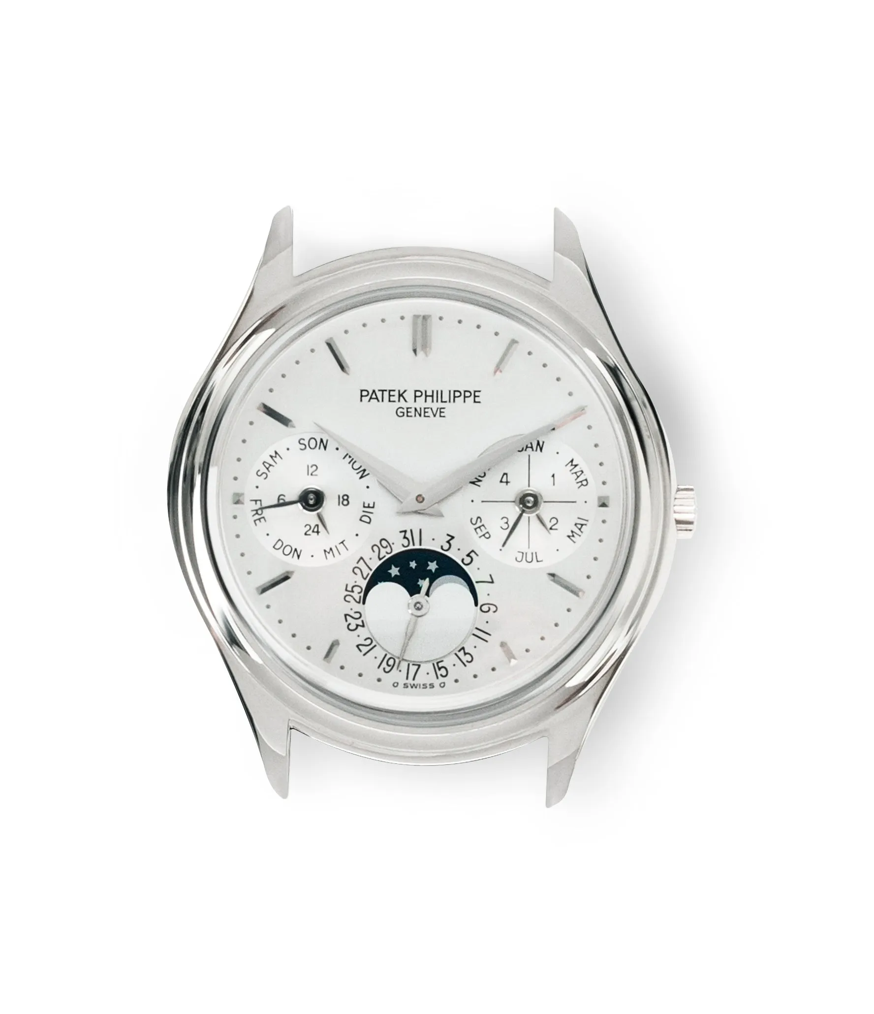 Perpetual Calendar 3940G | German Dial | Grey Gold