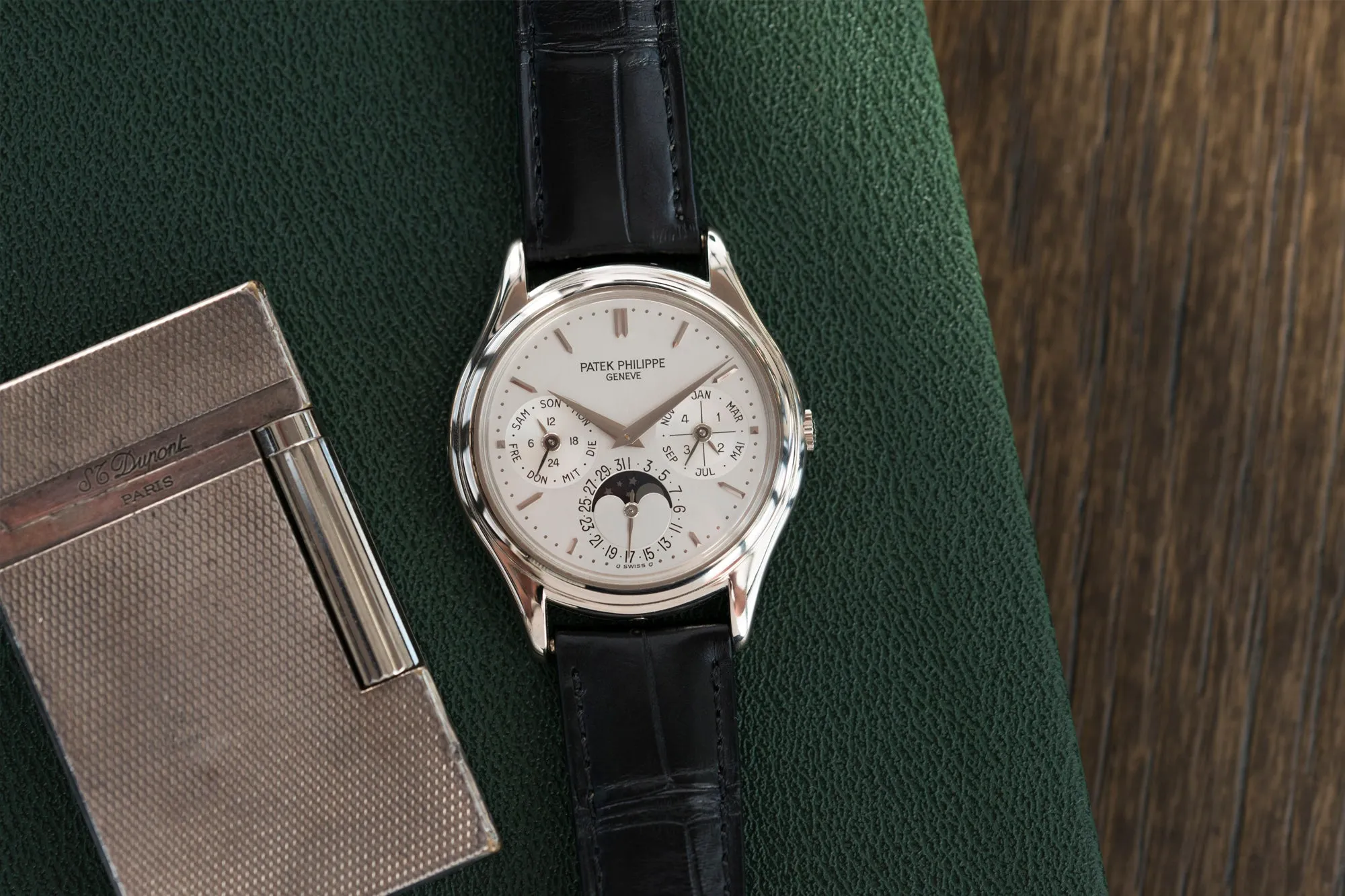 Perpetual Calendar 3940G | German Dial | Grey Gold