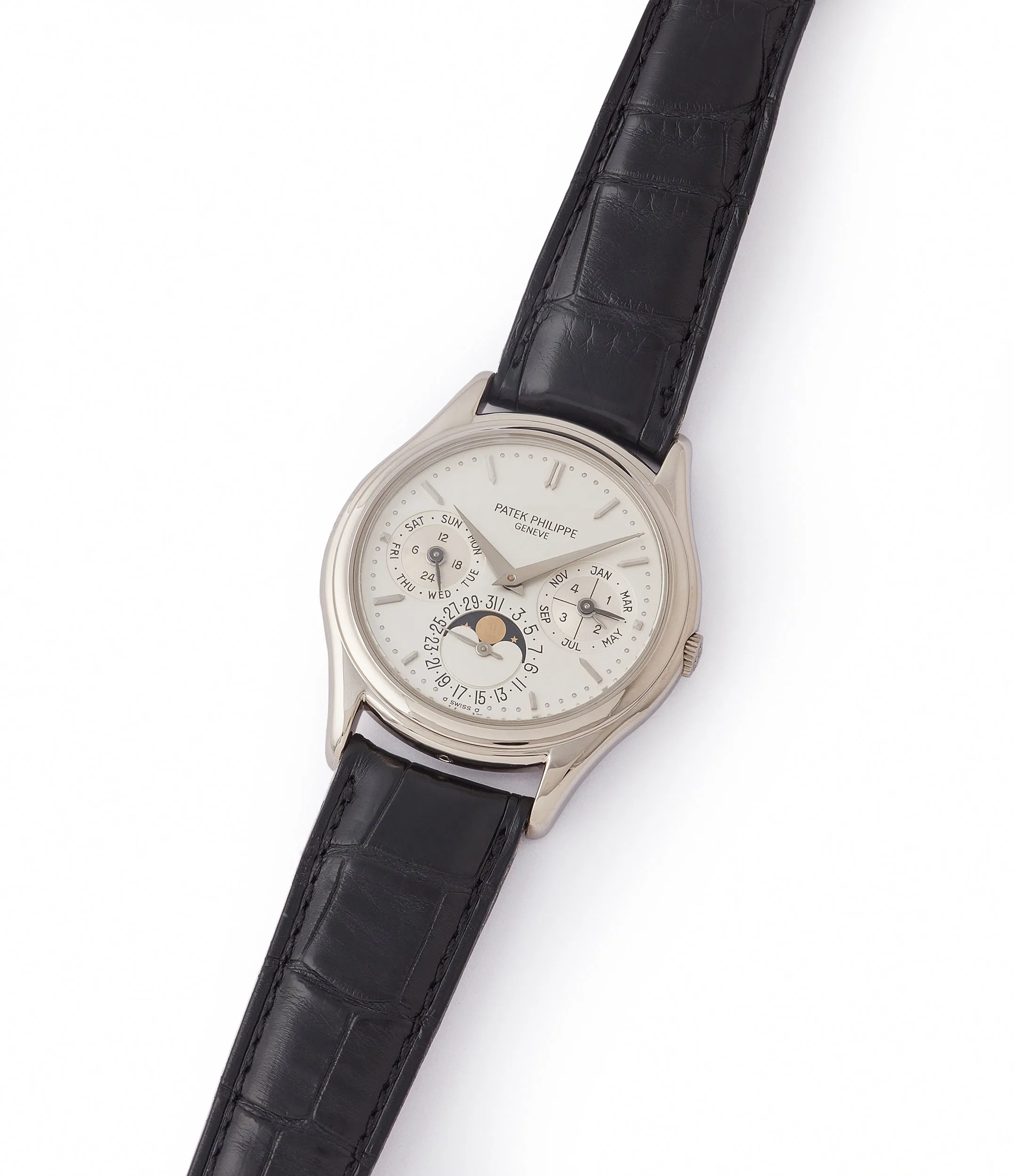 Perpetual Calendar 3940G | Grey Gold