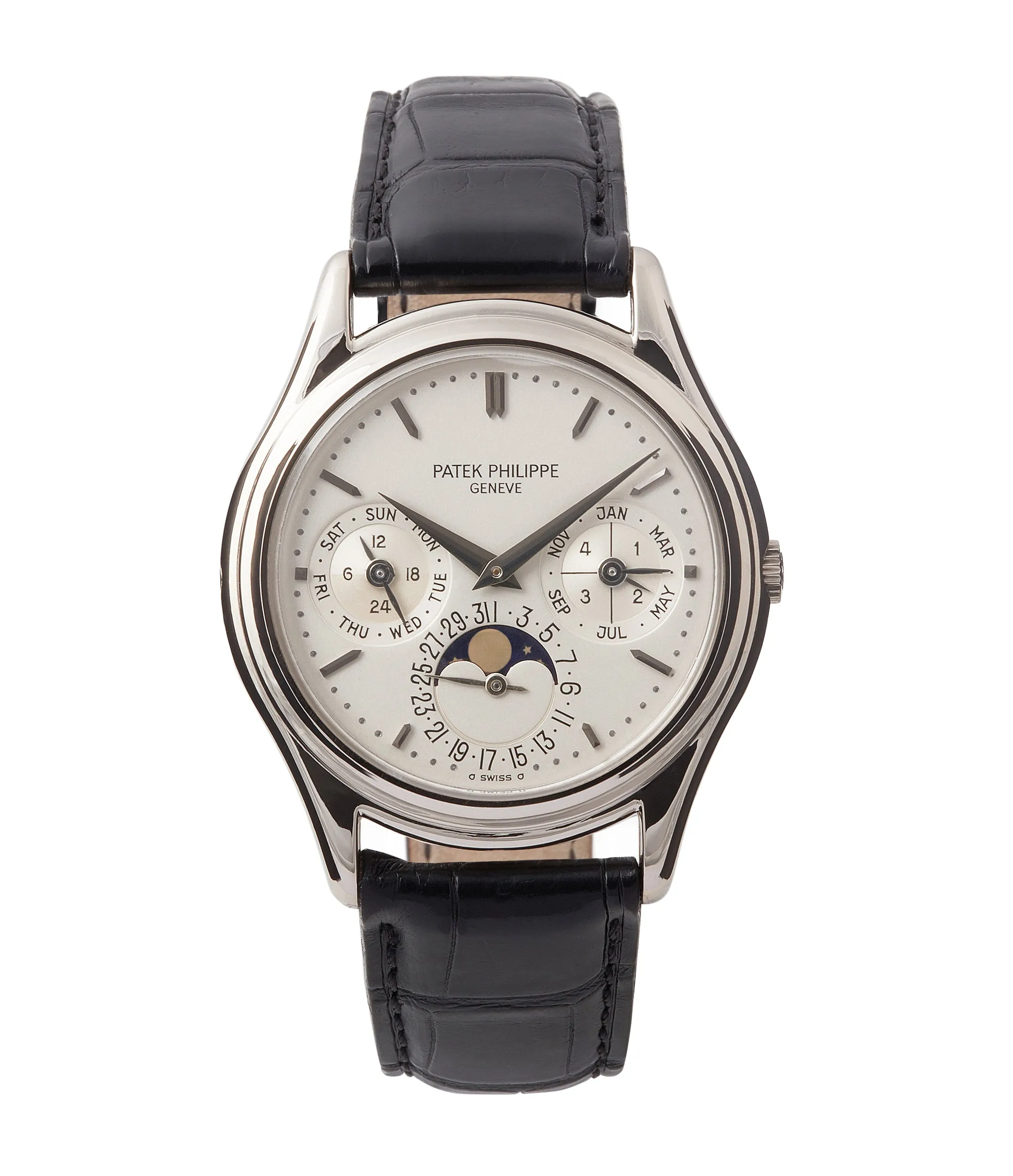 Perpetual Calendar 3940G | Grey Gold