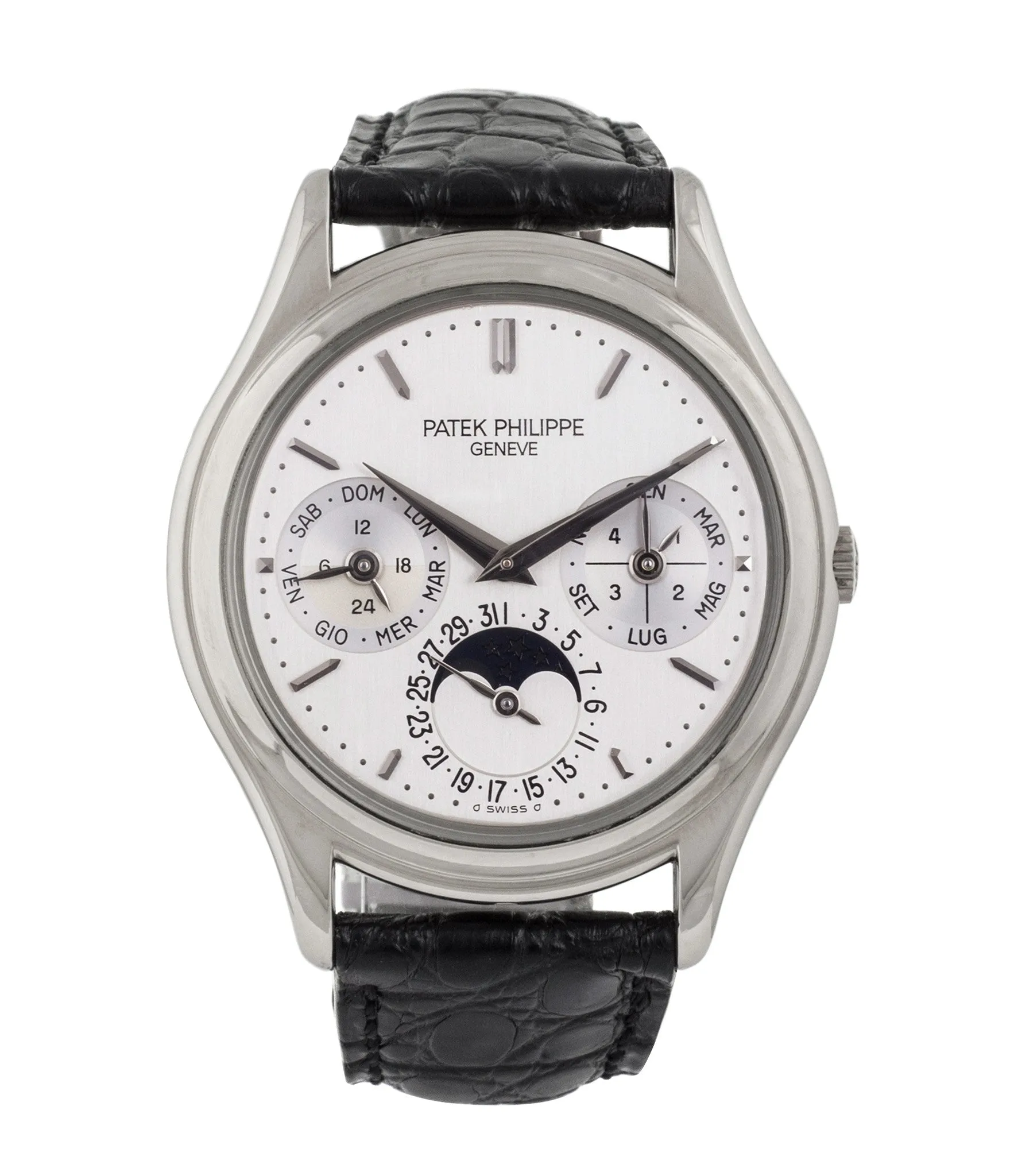 Perpetual Calendar 3940G | Italian Dial | White Gold
