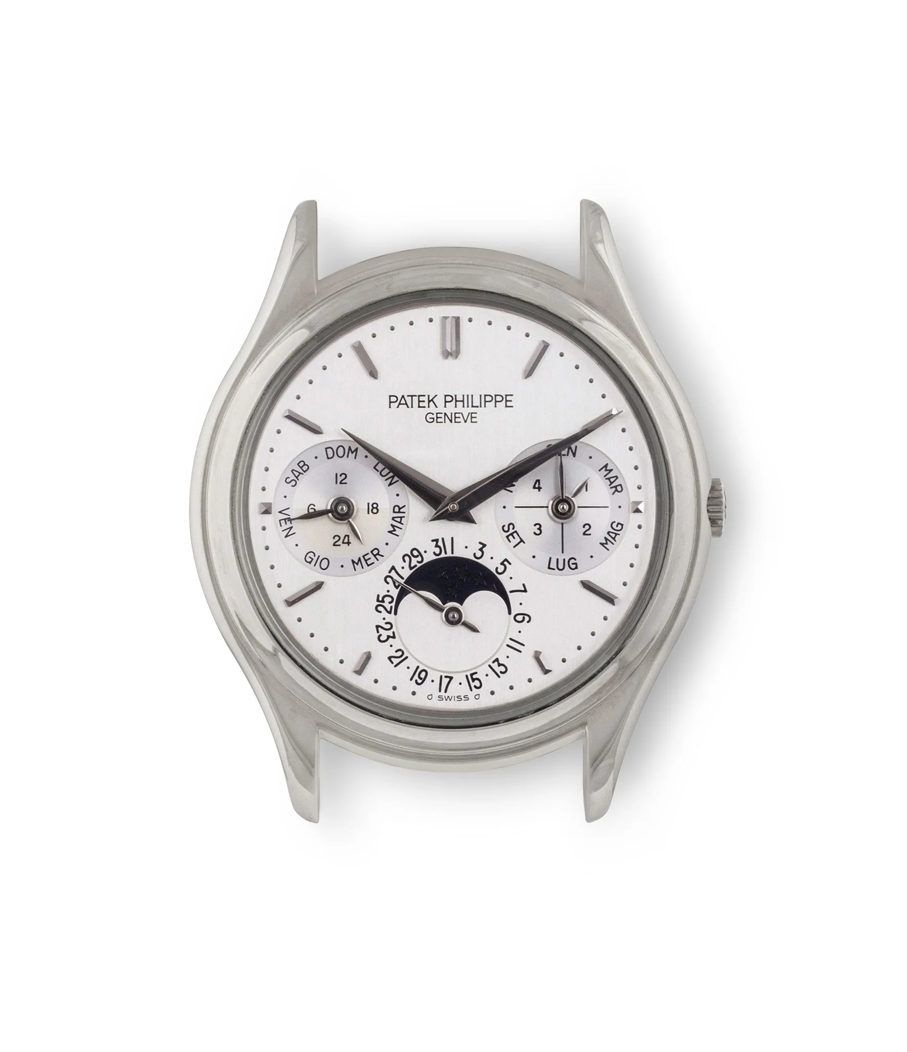 Perpetual Calendar 3940G | Italian Dial | White Gold