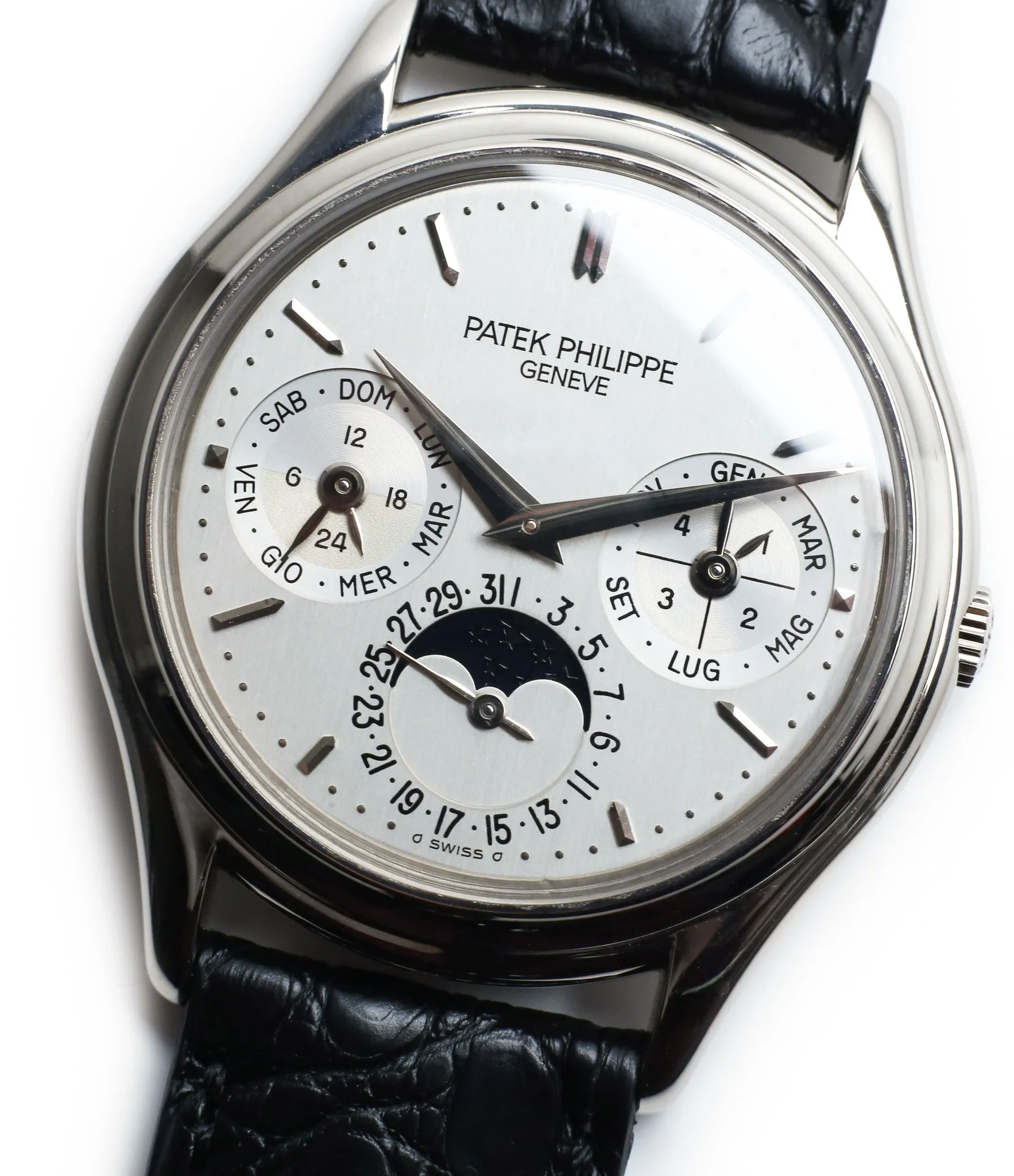 Perpetual Calendar 3940G | Italian Dial | White Gold
