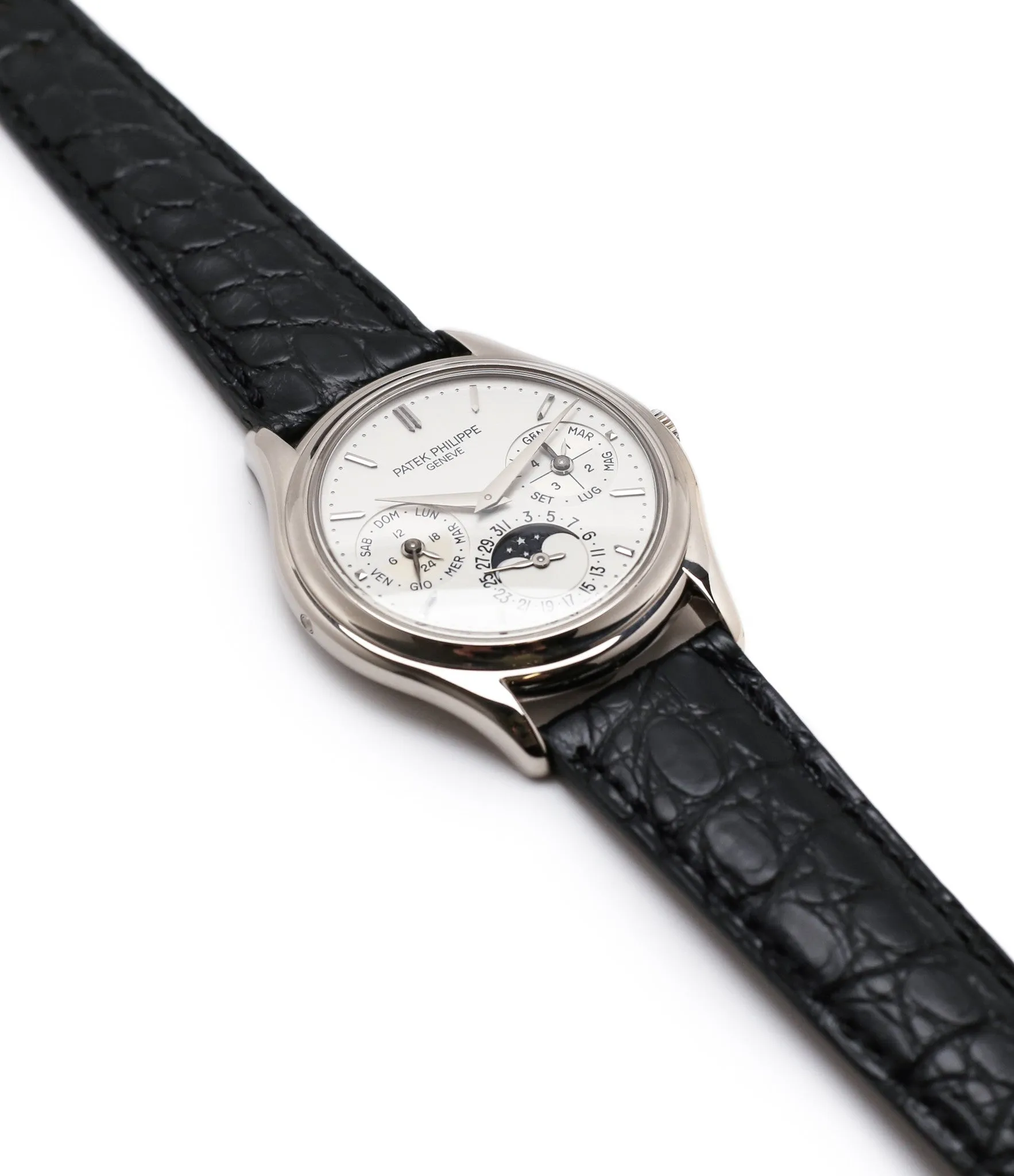 Perpetual Calendar 3940G | Italian Dial | White Gold