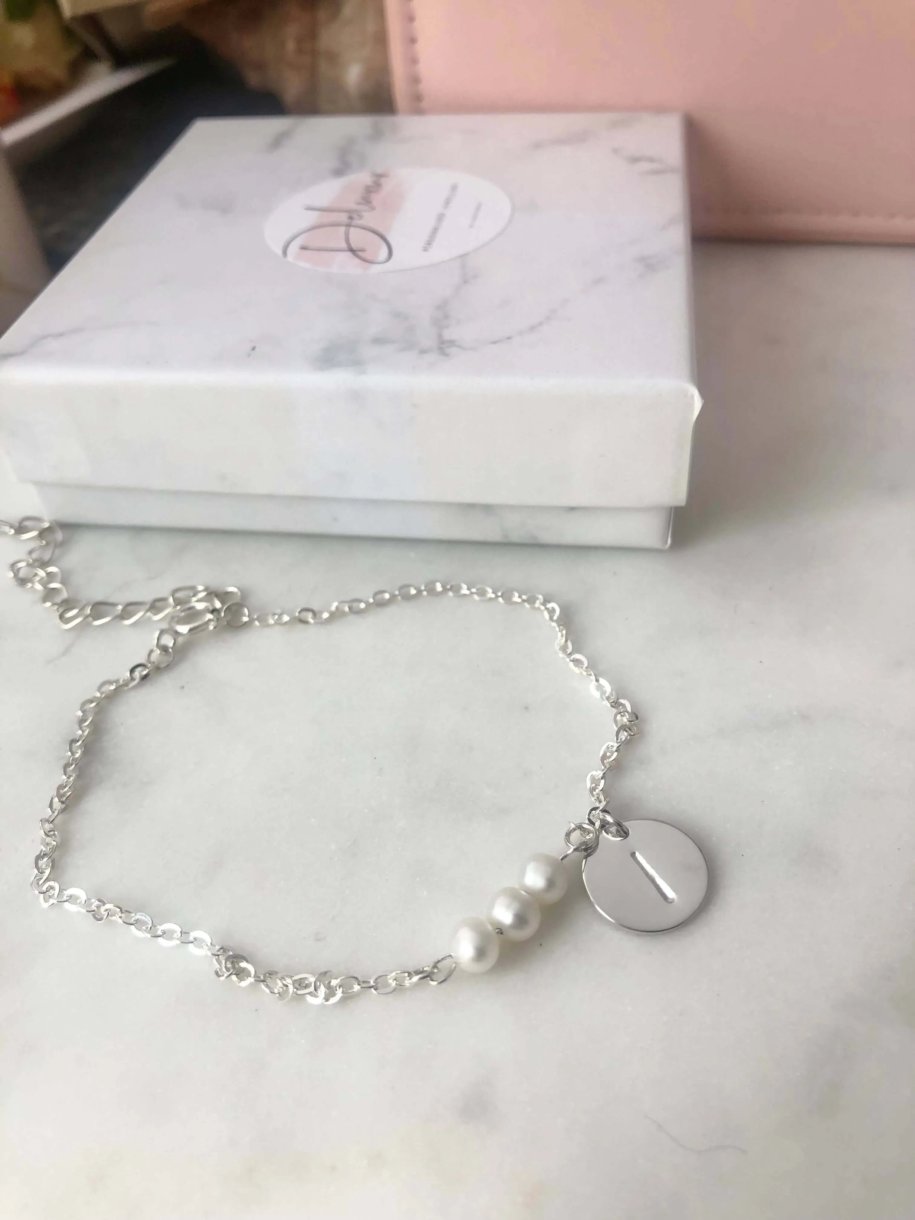 Personalised Pearl Bracelet