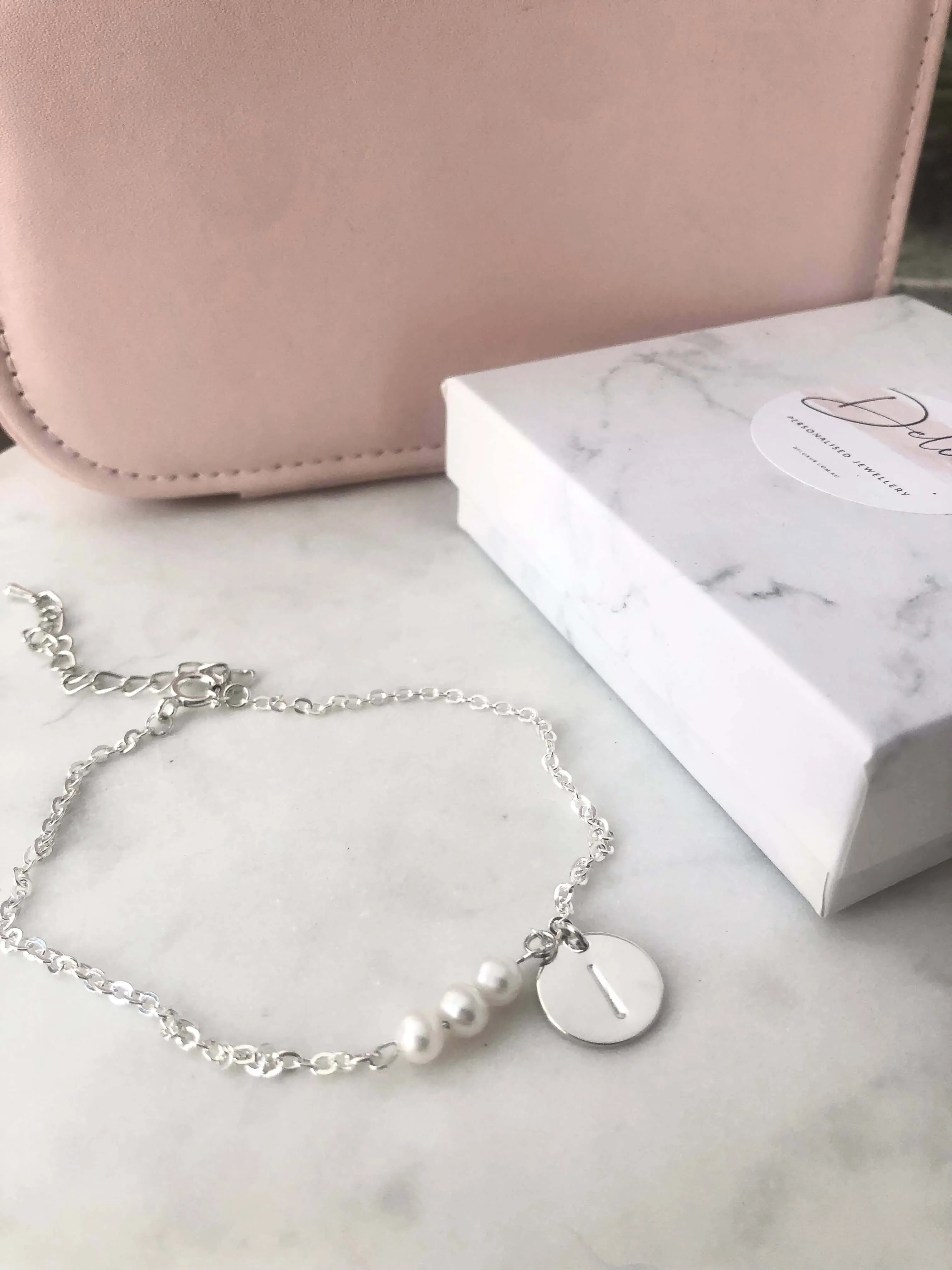 Personalised Pearl Bracelet