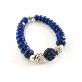 "Druzy Dream" Bracelet (Midnight)