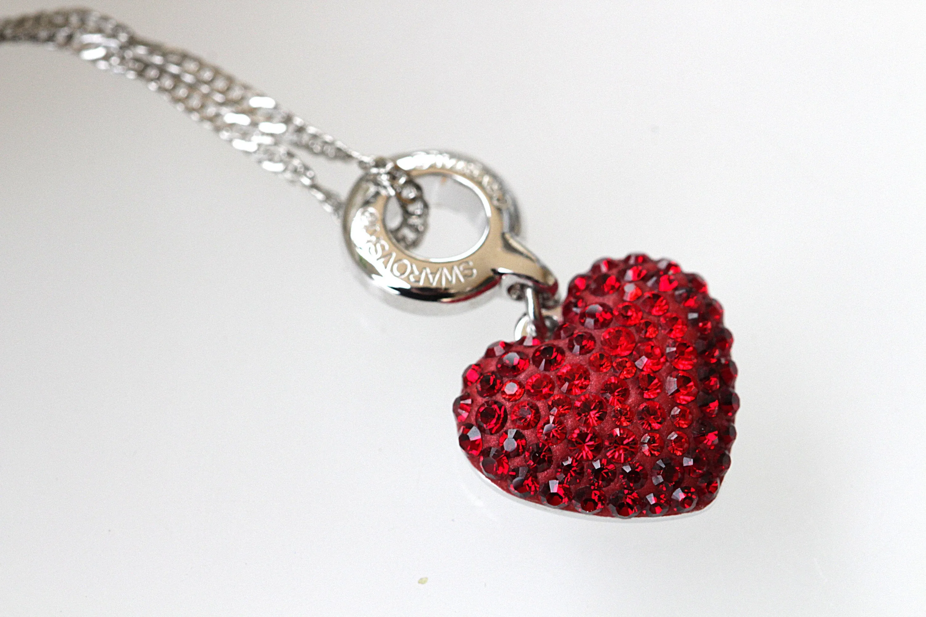 Red heart necklace Gift