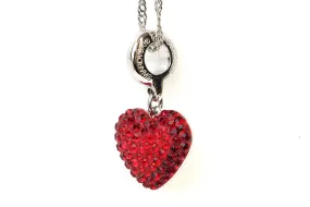 Red heart necklace Gift