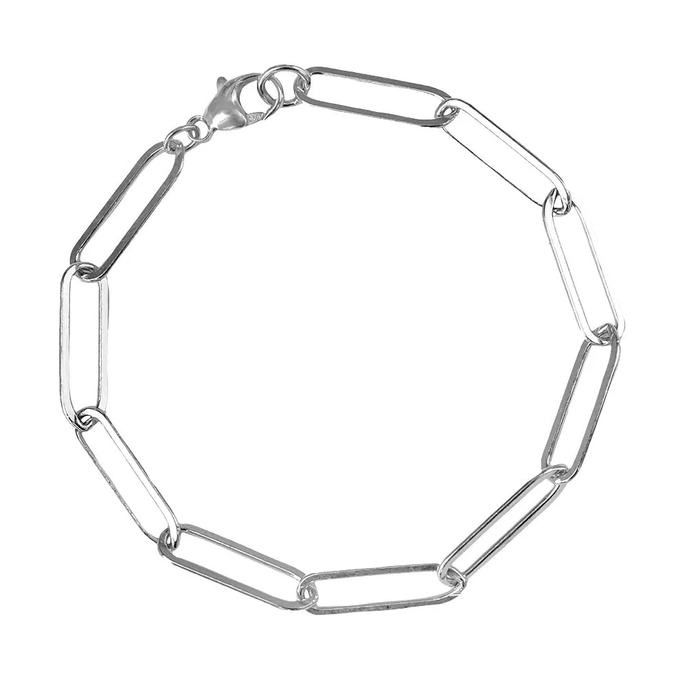 Rembrandt Charms - Paperclip Bracelet – Large - 20-0303