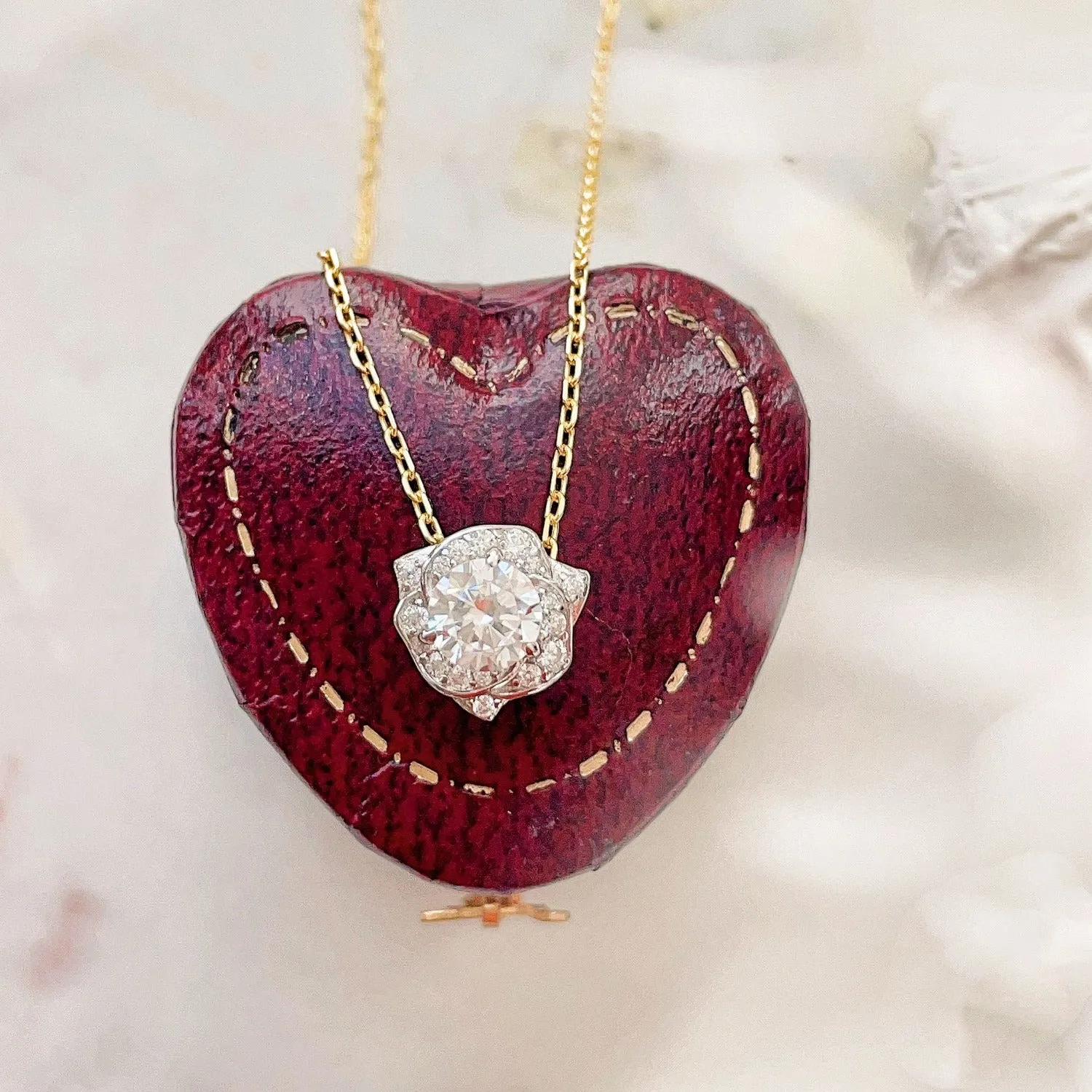 Rosa Key Three-Way Necklace©
