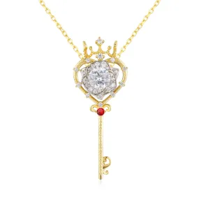 Rosa Key Three-Way Necklace©