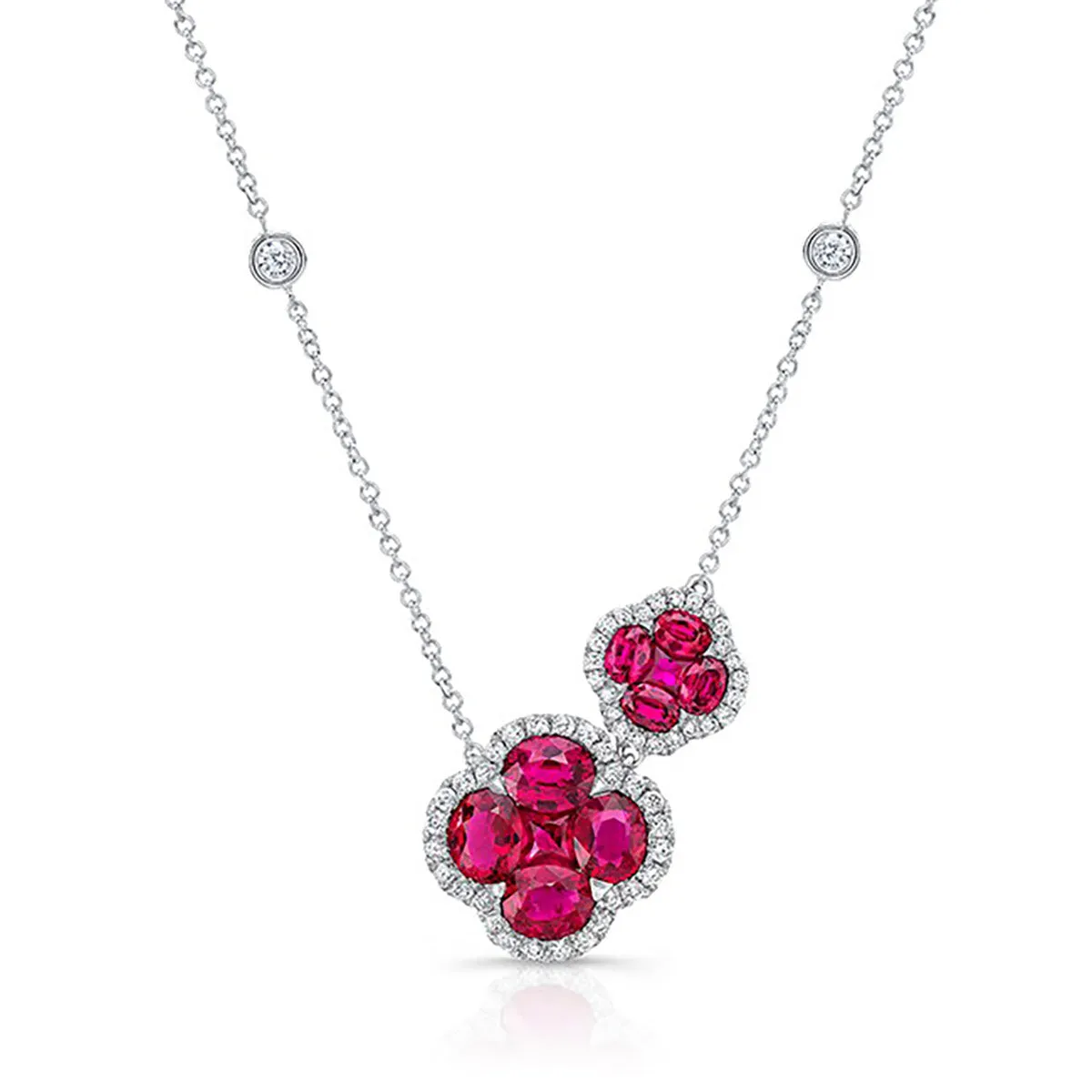 Ruby and Diamond Necklace