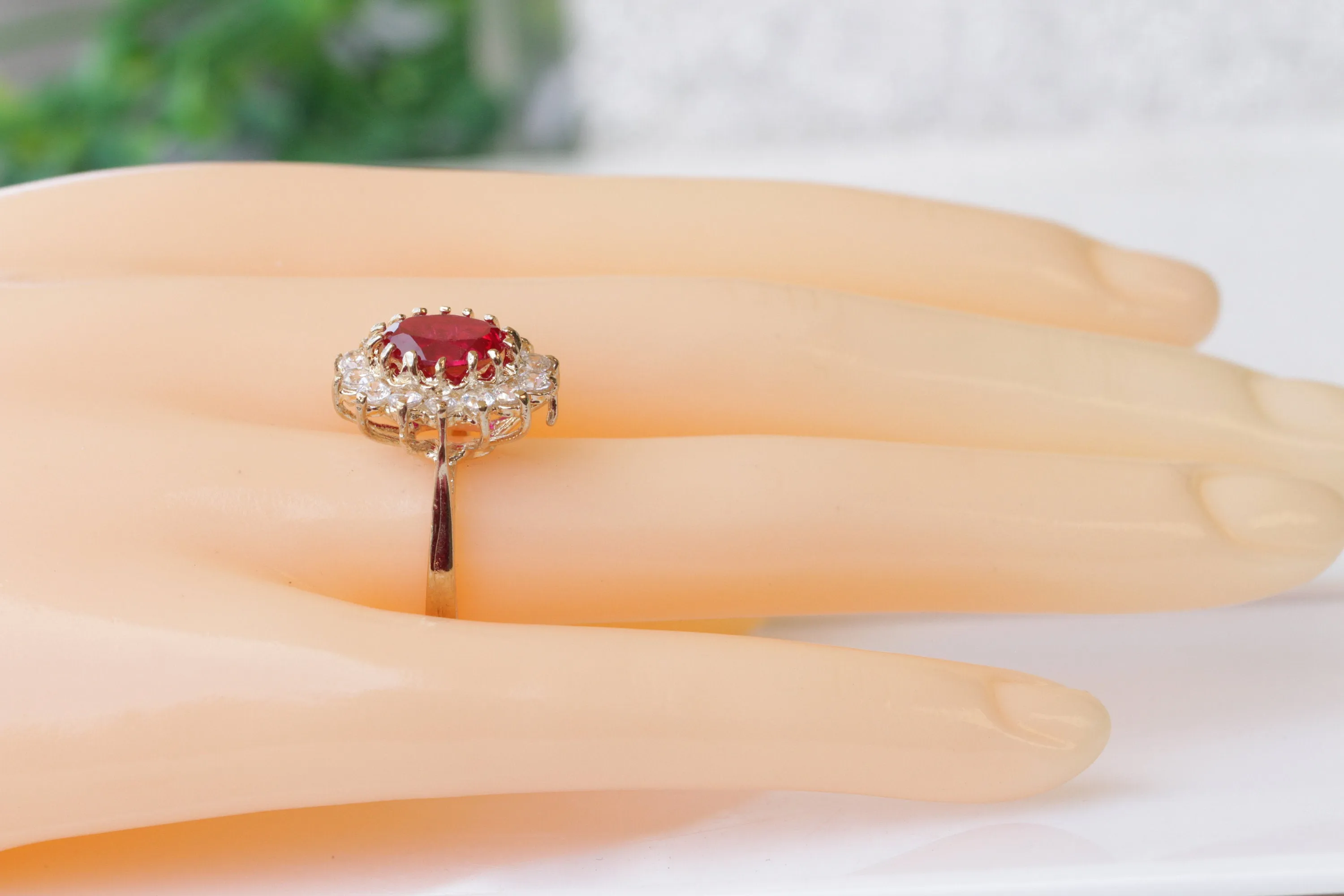 RUBY ENGAGEMENT RING