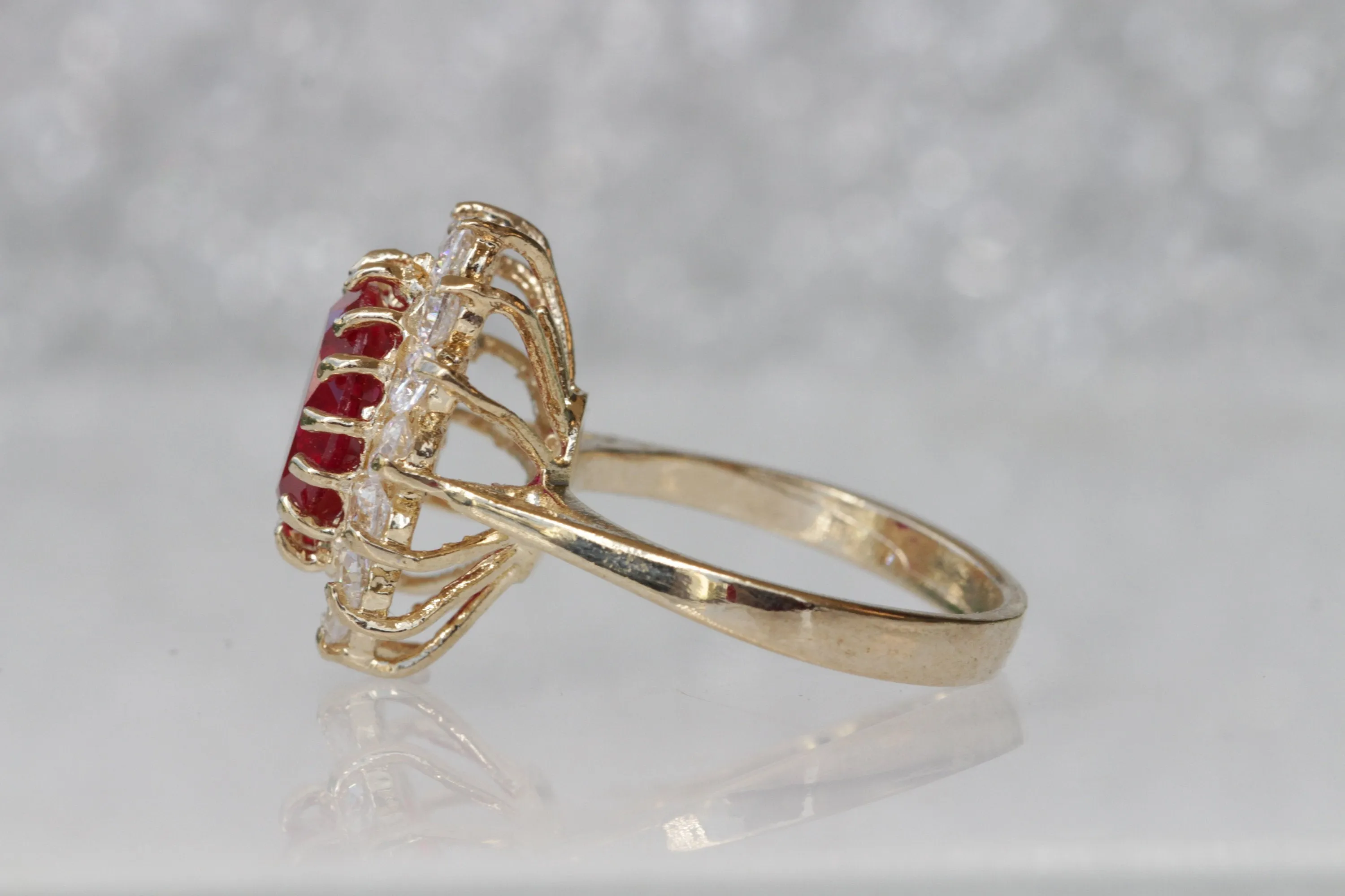 RUBY ENGAGEMENT RING