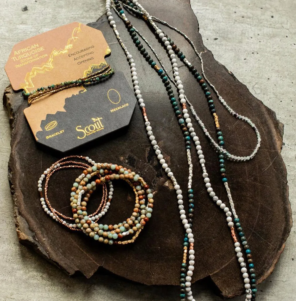 Scout Stone Wrap - Majestic Jasper Stone Of Serenity