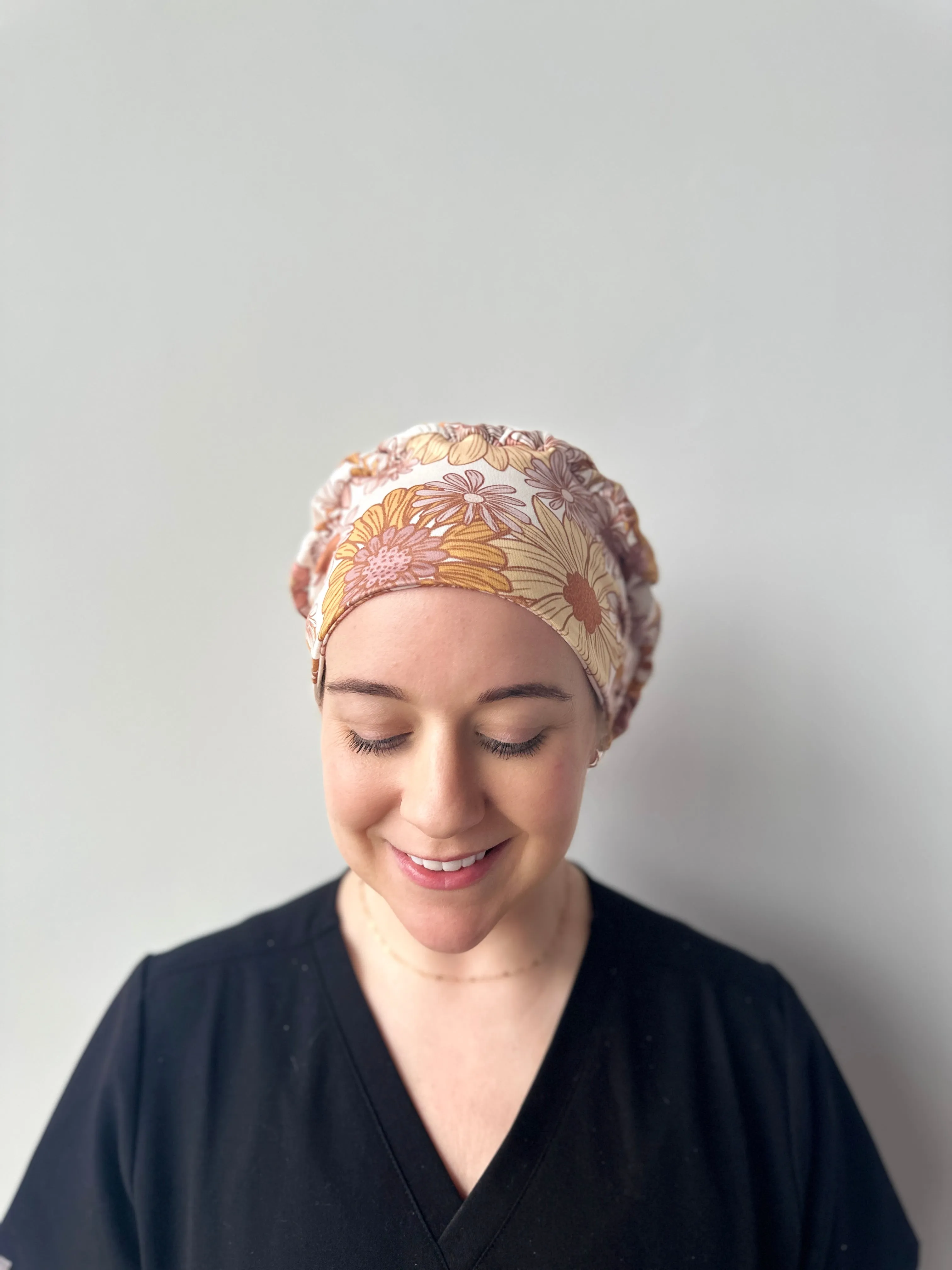 Scrub Hat - Flower Power