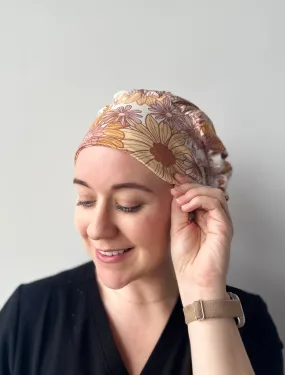 Scrub Hat - Flower Power
