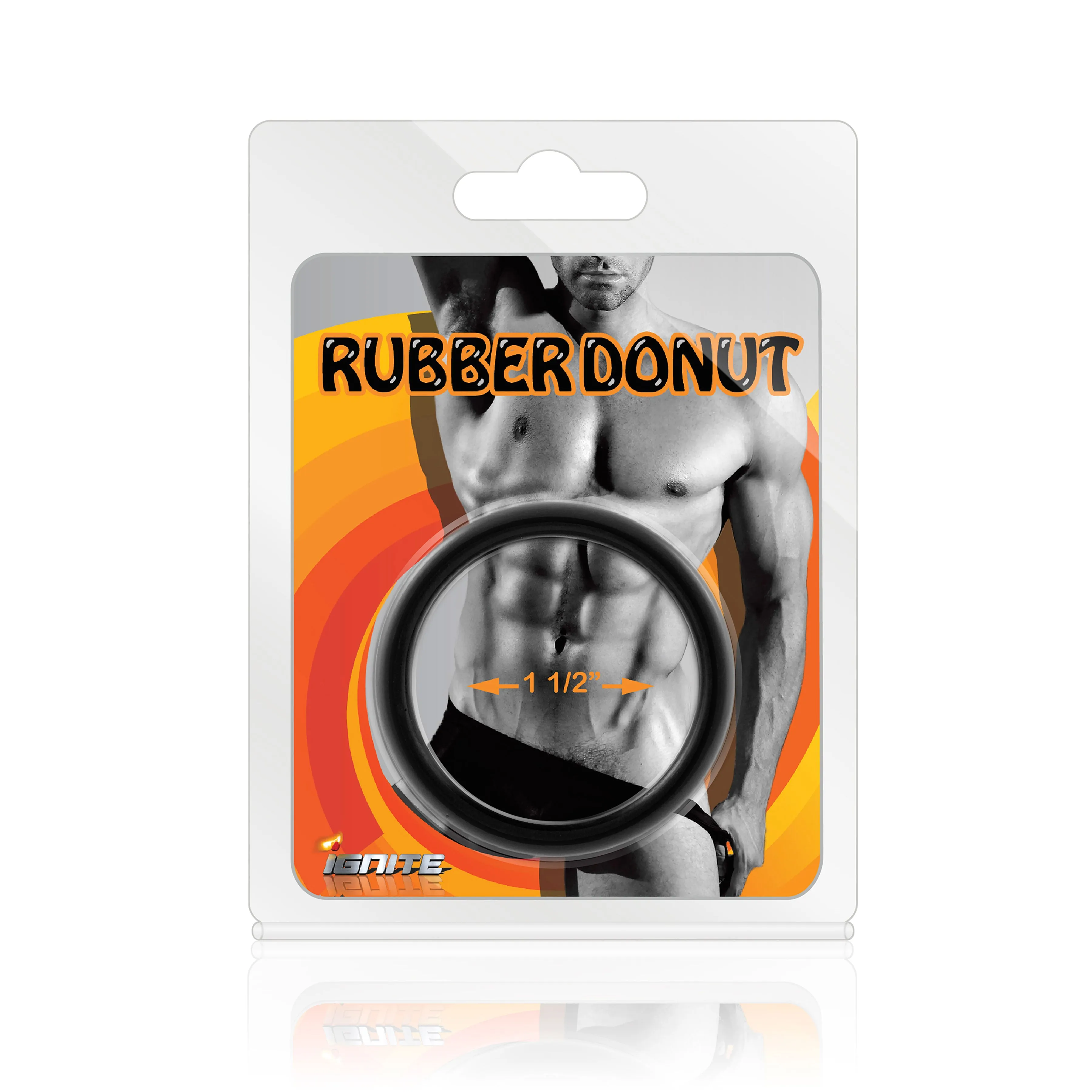 Si-95050 COCK RING - RUBBER DONUT (1.5in/38mm)