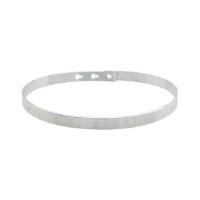 Silver Sometimes you win... Sometimes you learn Bracelet