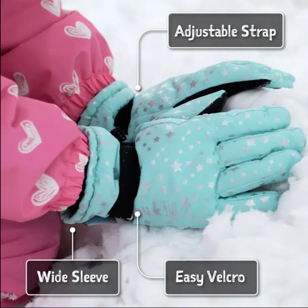 Size XL(8-10): Jan & Jul Heather Grey Waterproof GLOVES NEW