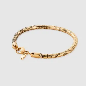 Snake Bracelet (Gold) 4mm