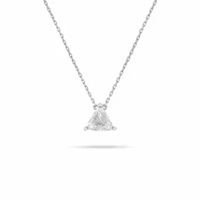 Solitaire Trilliant Diamond Pendant