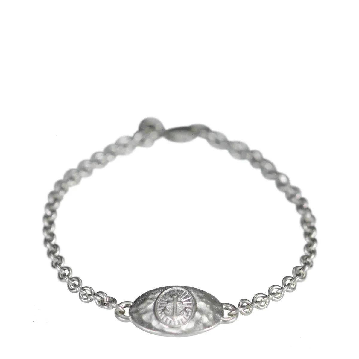 Sterling Silver Anchor Bracelet
