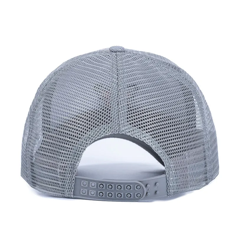 Stylish Women's Cap Summer Trucker Hats For Women Fashion Soild Butterfly Embroidery Baseball Cap Outdoor Streetwear Hat Cap