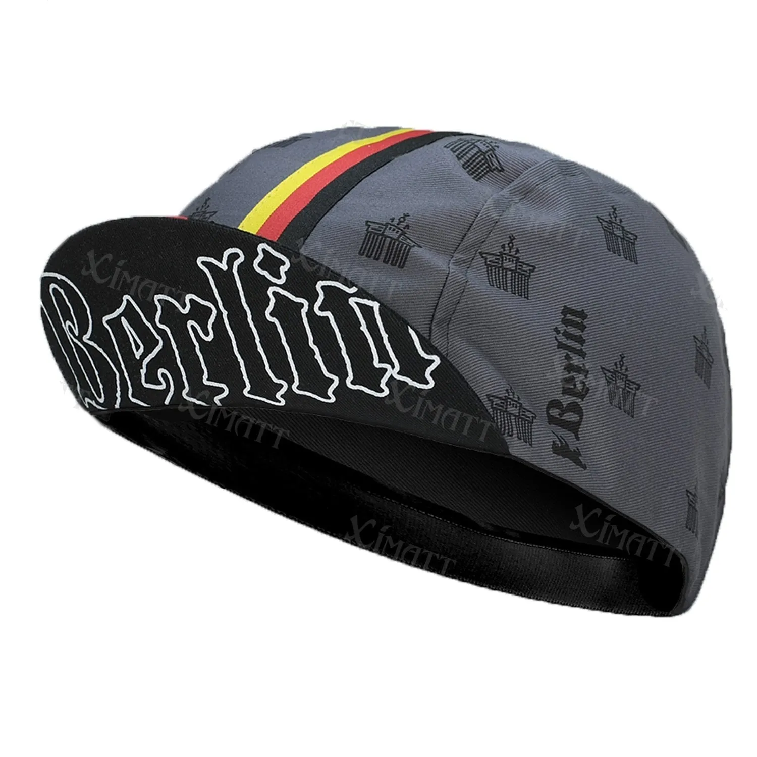 Summer Belgium Classic Dark Gray Cycling Caps Quick Drying Men And Women Wear Road Bike Breathable Sun Hat