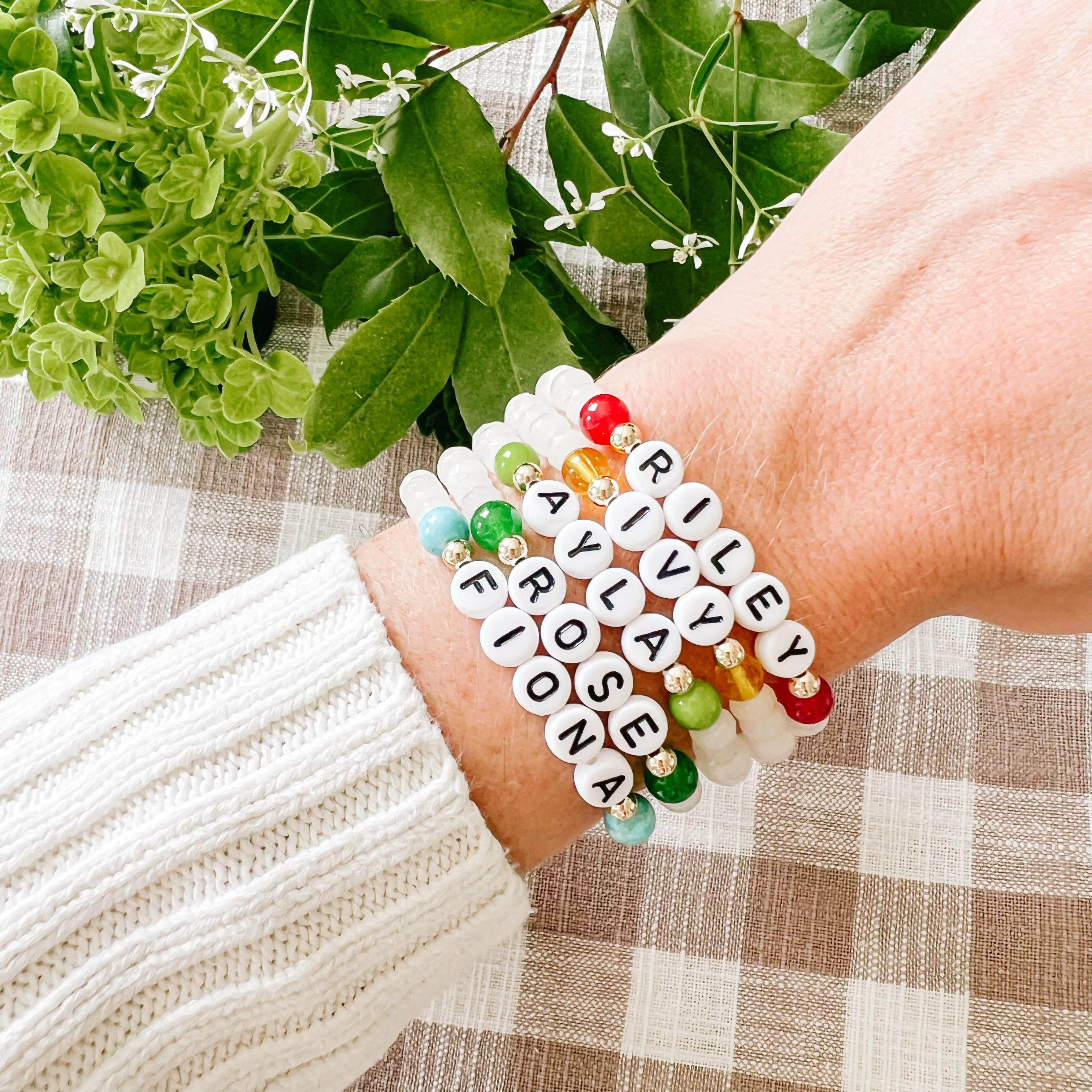 The August Bracelet (Peridot)