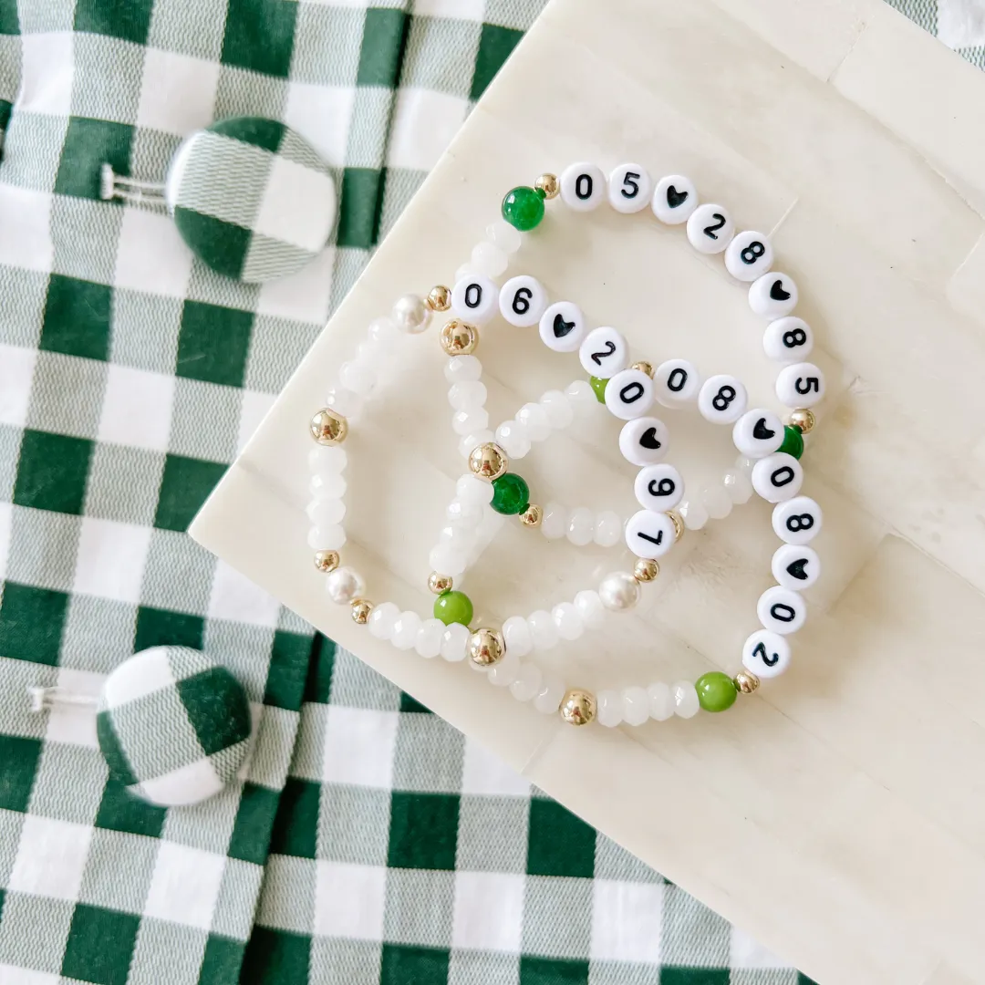 The August Bracelet (Peridot)