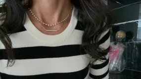 The Michelle Mini Link Diamond Necklace