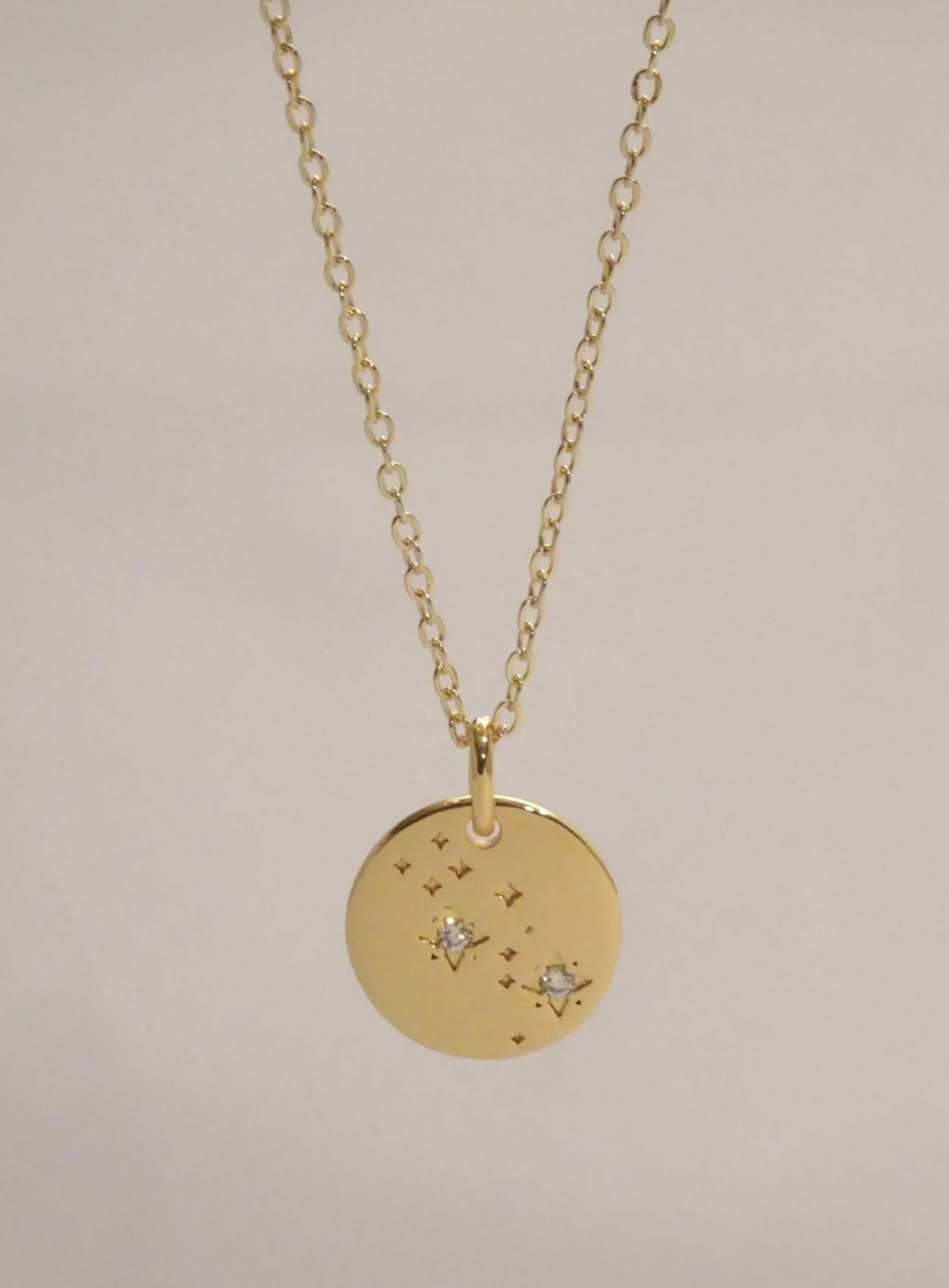 The Taurus Constellation Coin Necklace
